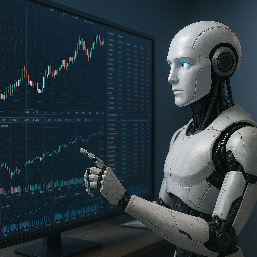 Screenshot of Financial Trading Platform